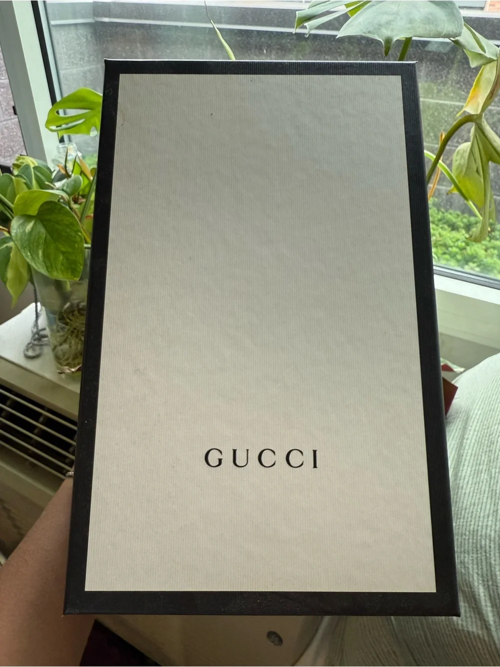 Gucci GG Monogram Canvas Espadrilles Size 38.5